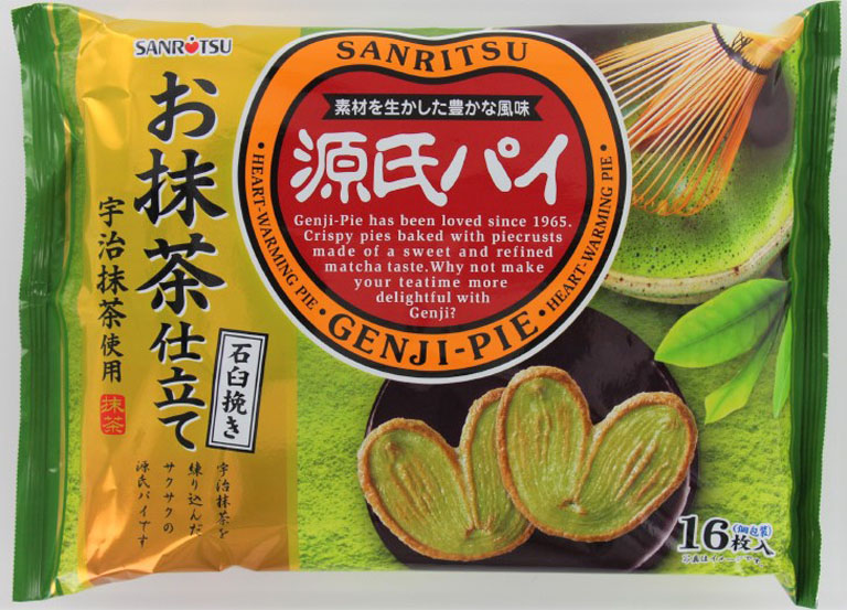 三立製菓　 源氏パイ　お抹茶仕立て